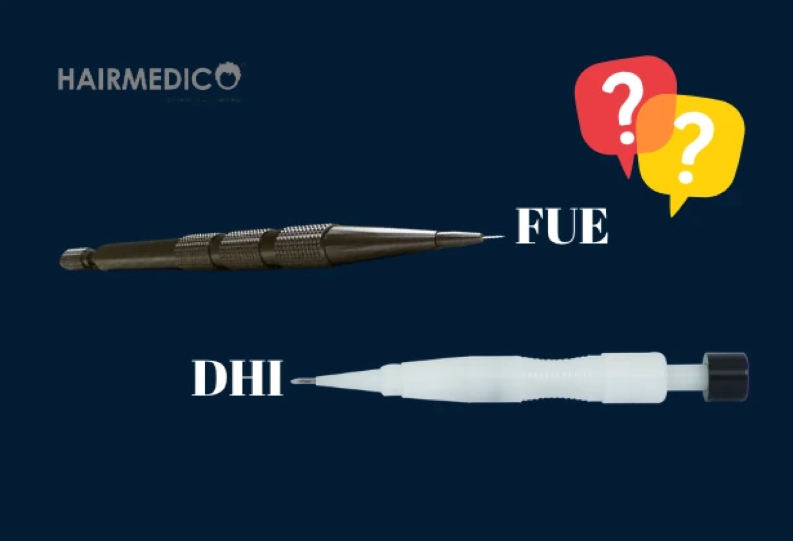 FUE vs DHI hair transplant comparison