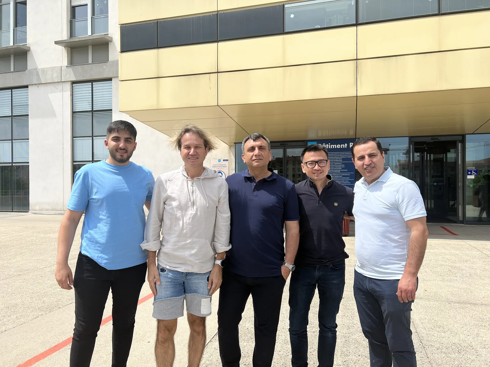Hairmedico staff meeting at a partner clinical facility in France