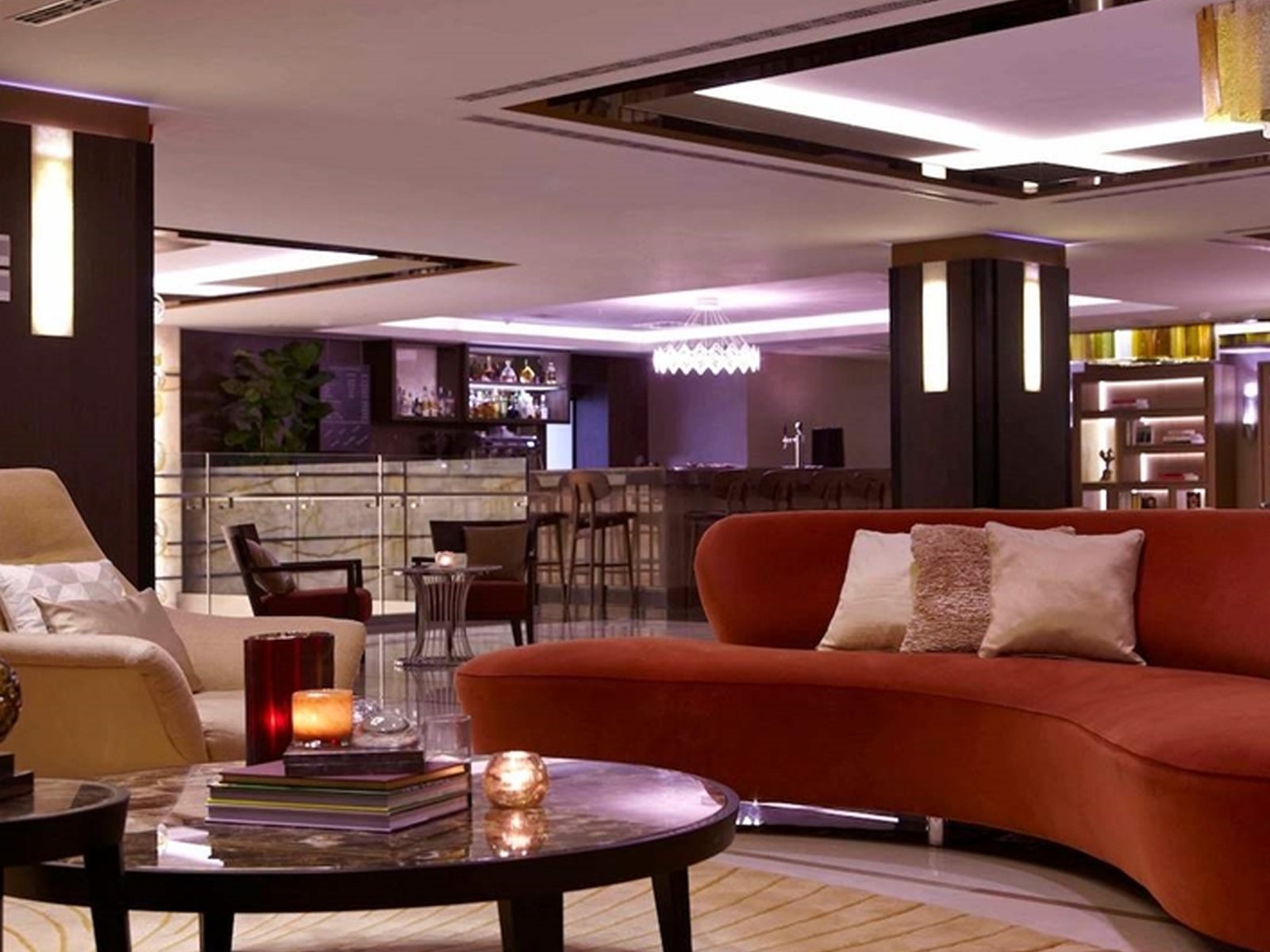 Lobby lounge at Renaissance Istanbul Polat Bosphorus Hotel